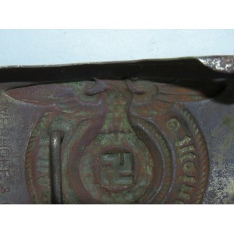 SS buckle early cupro-nickel Oberhoff & Cie Lüdenscheid. Ges. Gesch