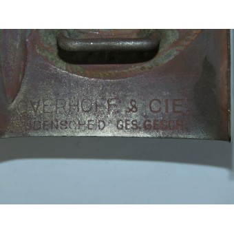 SS buckle early cupro-nickel Oberhoff & Cie Lüdenscheid. Ges. Gesch