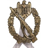 Infanterie-Sturmabzeichen in bronzo, design Schickle/Mayer