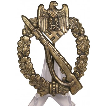 Infanterie-Sturmabzeichen aus Bronze, Entwurf Schickle/Mayer. Espenlaub militaria