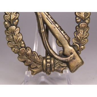 Infanterie-Sturmabzeichen i brons, design Schickle/Mayer. Espenlaub militaria