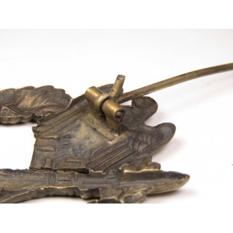 Infanterie-Sturmabzeichen en bronze, design Schickle/Mayer. Espenlaub militaria