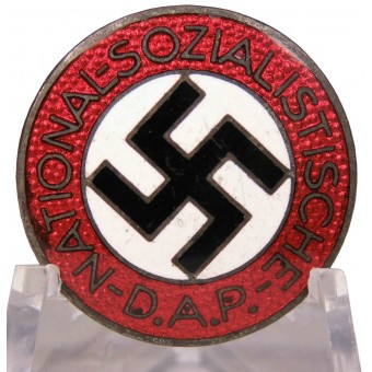 Insignia del partido NSDAP. Karl Wurster, RZM M1/34. Espenlaub militaria