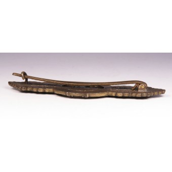 Kriegsmarine U-Boat Clasp in Bronze by Schwerin Berlin. Espenlaub militaria