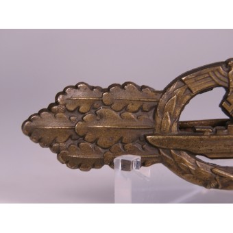 Agrafe en bronze pour U-Boat de la Kriegsmarine par Schwerin Berlin. Espenlaub militaria