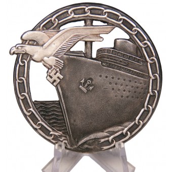 Blockade Runner Badge A.G.M.u.K. Espenlaub militaria