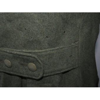 Manteau SS, Feldgrau. Manteau pour Waffen-SS. Espenlaub militaria