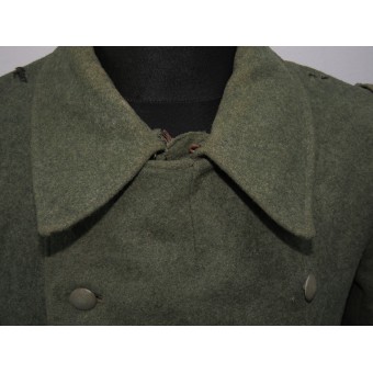 Manteau SS, Feldgrau. Manteau pour Waffen-SS. Espenlaub militaria