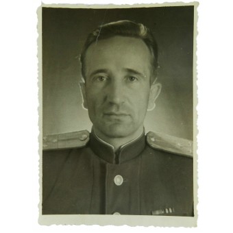 Photograph of a senior lieutenant of the Naval Coastal troops. Espenlaub militaria