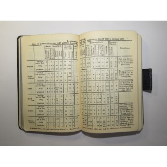 Calendario tascabile Der Soldatenfreund 1937. Espenlaub militaria