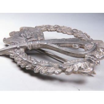 Infantry Assault Badge in Silver, Franke & Co.. Espenlaub militaria