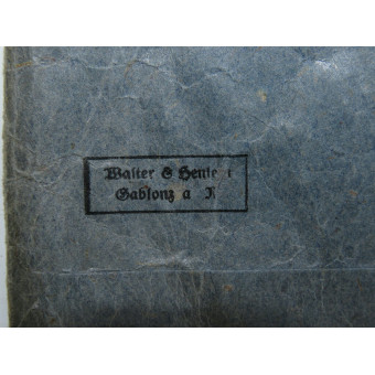 Пакет для Железного креста 2 класса 1939 года, Walter & Heinlein. Espenlaub militaria