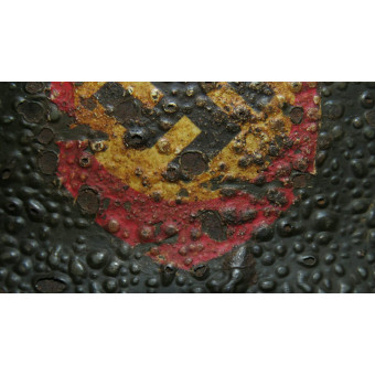 Elmetto SS Verfügungstruppe a doppia decorazione