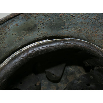 Elmetto SS Verfügungstruppe a doppia decorazione