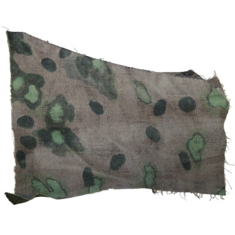 Фрагмент камуфлированной ткани Waffen-SS, оверпринт. Espenlaub militaria