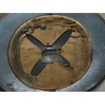 Estonian Model 1926 helmet, Neumann & Co., Tallinn