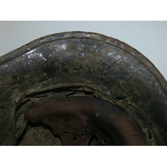 German M35 SS- VThelmet by Quist, size 66. Espenlaub militaria