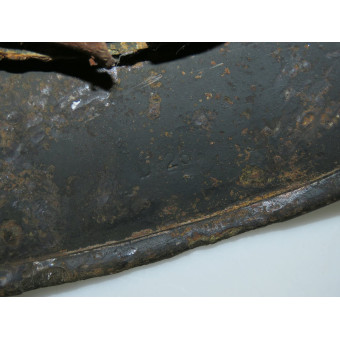 German M35 SS- VThelmet by Quist, size 66. Espenlaub militaria