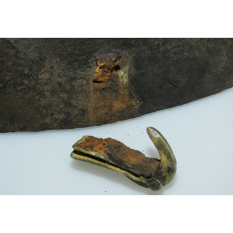 German M35 SS- VThelmet by Quist, size 66. Espenlaub militaria