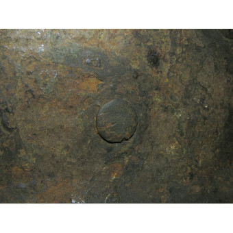 German M35 SS- VThelmet by Quist, size 66. Espenlaub militaria