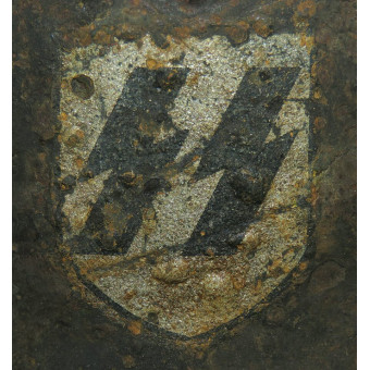 German M35 SS- VThelmet by Quist, size 66. Espenlaub militaria