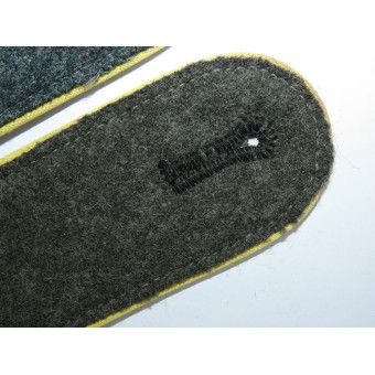 Погоны Waffen-SS, лимонно-жёлтая выпушка, войска связи. Espenlaub militaria