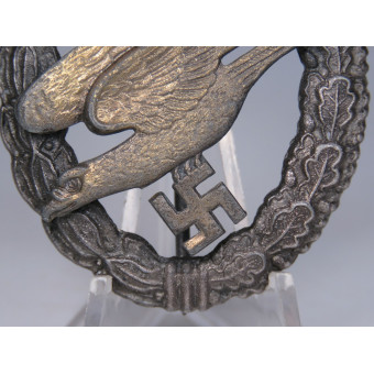 Luftwaffe Paratrooper Badge by Assmann A, zinc. Espenlaub militaria