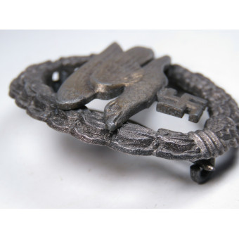 Luftwaffe Paratrooper Badge by Assmann A, zinc. Espenlaub militaria