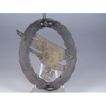 Luftwaffe Paratrooper Badge by Assmann A, zinc. Espenlaub militaria