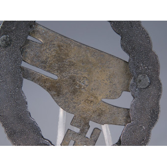 Luftwaffe Paratrooper Badge by Assmann A, zinc. Espenlaub militaria