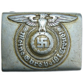 Пряжка SS Verfügungstruppe, алюминиевая, маркировка RZM 822/38 SS