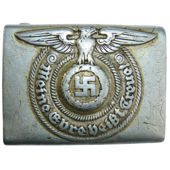 Пряжка SS Verfügungstruppe, алюминиевая, маркировка RZM 822/38 SS. Espenlaub militaria