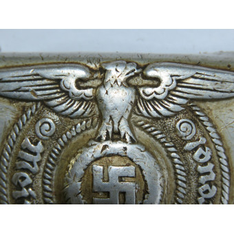 Пряжка SS Verfügungstruppe, алюминиевая, маркировка RZM 822/38 SS. Espenlaub militaria