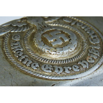 Пряжка SS Verfügungstruppe, алюминиевая, маркировка RZM 822/38 SS. Espenlaub militaria