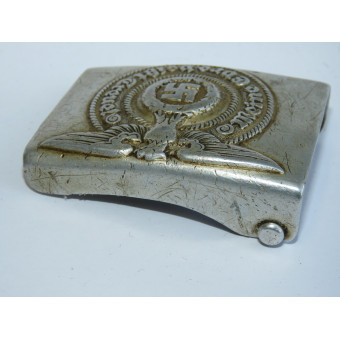Пряжка SS Verfügungstruppe, алюминиевая, маркировка RZM 822/38 SS. Espenlaub militaria