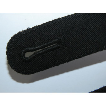 Waffen-SS medical shoulder boards Sanitätsdienst, blue piping. Espenlaub militaria