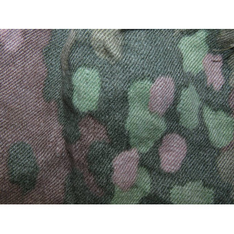 Piece of Erbsenmuster (Dot 44) camouflage fabric. Espenlaub militaria