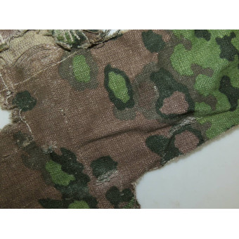Piece of Waffen-SS Eichenlaubmuster camouflage fabric. Espenlaub militaria
