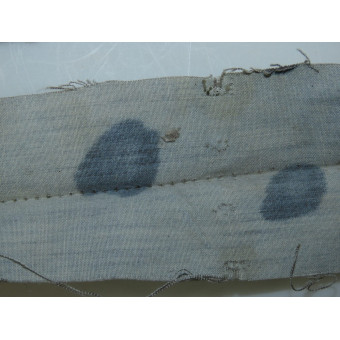 Waffen-SS camouflage fabric piece Platanenmuster, single-sided print. Espenlaub militaria