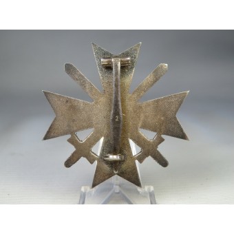 Cased War Merit Cross, ensimmäinen luokka Deschlerin miekkoilla. Espenlaub militaria