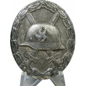 Friedrich Orth Wound badge in silver L/14 marked