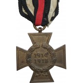 Croix de Hindenburg, 1914-18, sans épées, Ad.B.L.