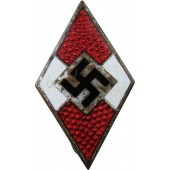 Insigne Hitler Jugend, 3e Reich, marqué М 1 /90 RZM