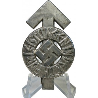 Hitler Jugend Badge de compétence par Gustav Brehmer-Markneukirchen, М1 / 101 RZM. Espenlaub militaria