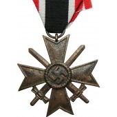 KVKII cross, 3rd Reich, 1939, bronze.