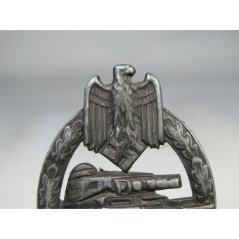 Panzerkampfabzeichen en Silber, HA-Hermann Aurich. Espenlaub militaria