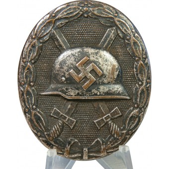 Wound badge in silver, Übergross type.. Espenlaub militaria