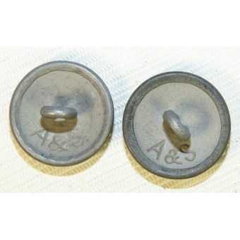 1er boutons tunique Société pour bretelles WH. Espenlaub militaria