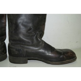 Red Army leather officers boots made in Germany after the war. Espenlaub militaria
