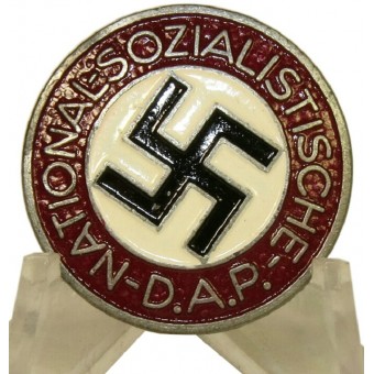 Партийный значок НСДАП в цинке M1/34 RZM - Karl Wurster, Markneukirchen. Espenlaub militaria